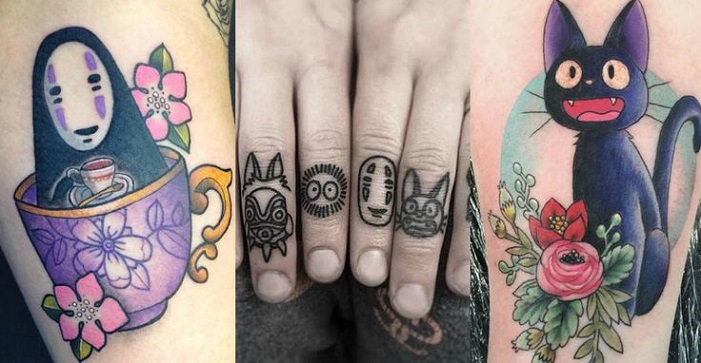 studio ghibli tattoo 