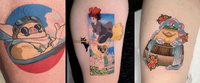 studio ghibli tattoo 