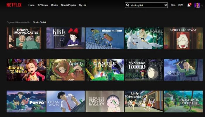 where to watch studio ghibli movies 