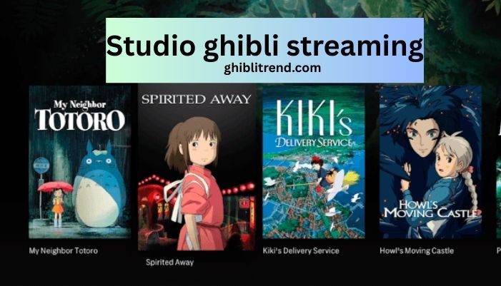 studio ghibli streaming