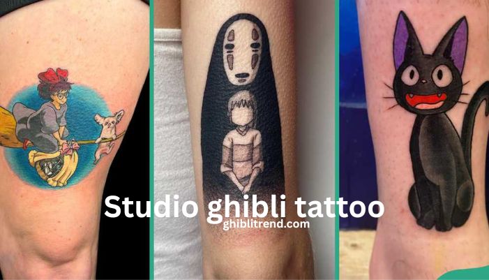 studio ghibli tattoo