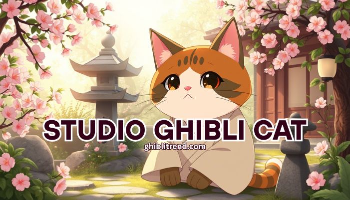 studio ghibli cat