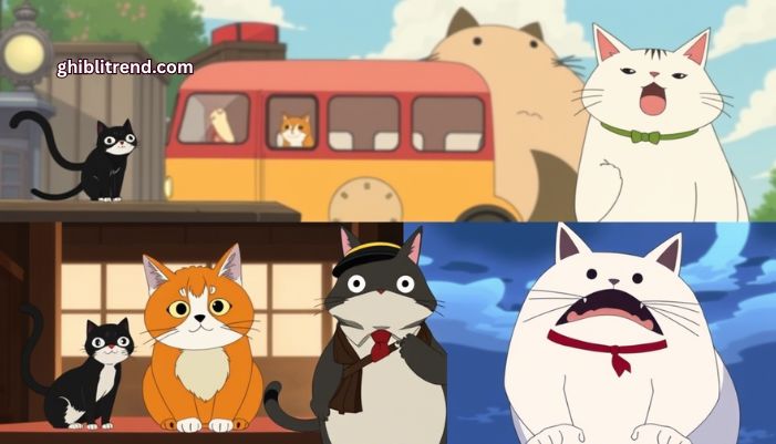 studio ghibli cat

