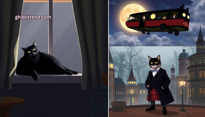 studio ghibli cat
