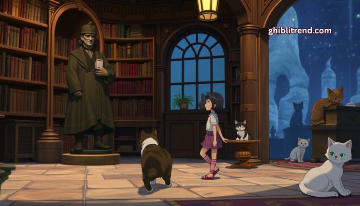 studio ghibli cat
