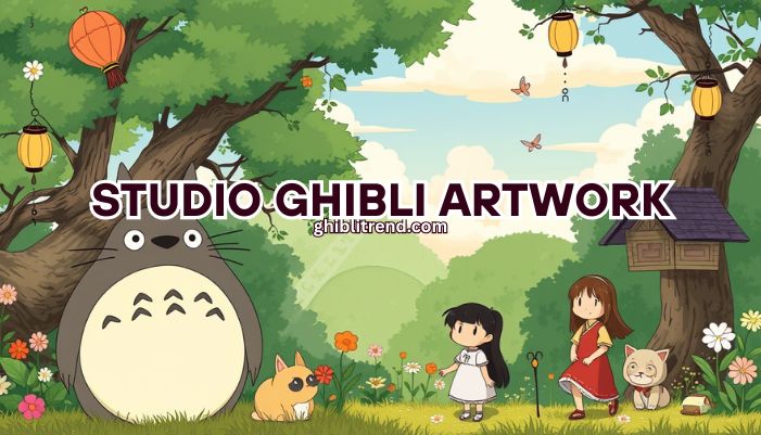 studio ghibli artwork