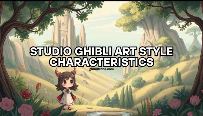 studio ghibli art style characteristics