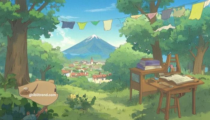ghibli art style 