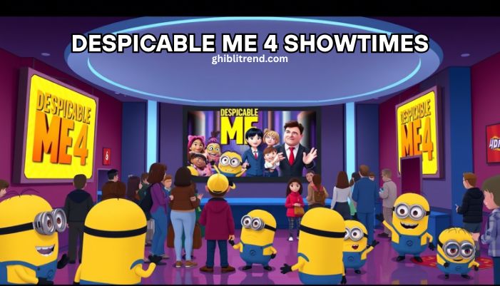 despicable me 4 showtimes