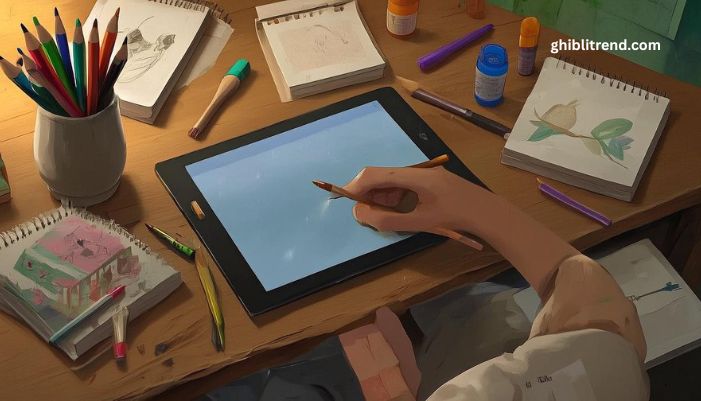 how to make ghibli art 