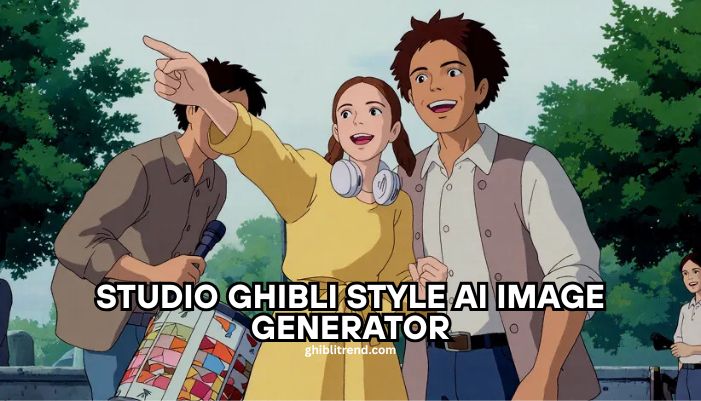 studio ghibli style ai image generator