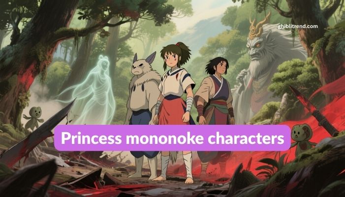 princess mononoke characters