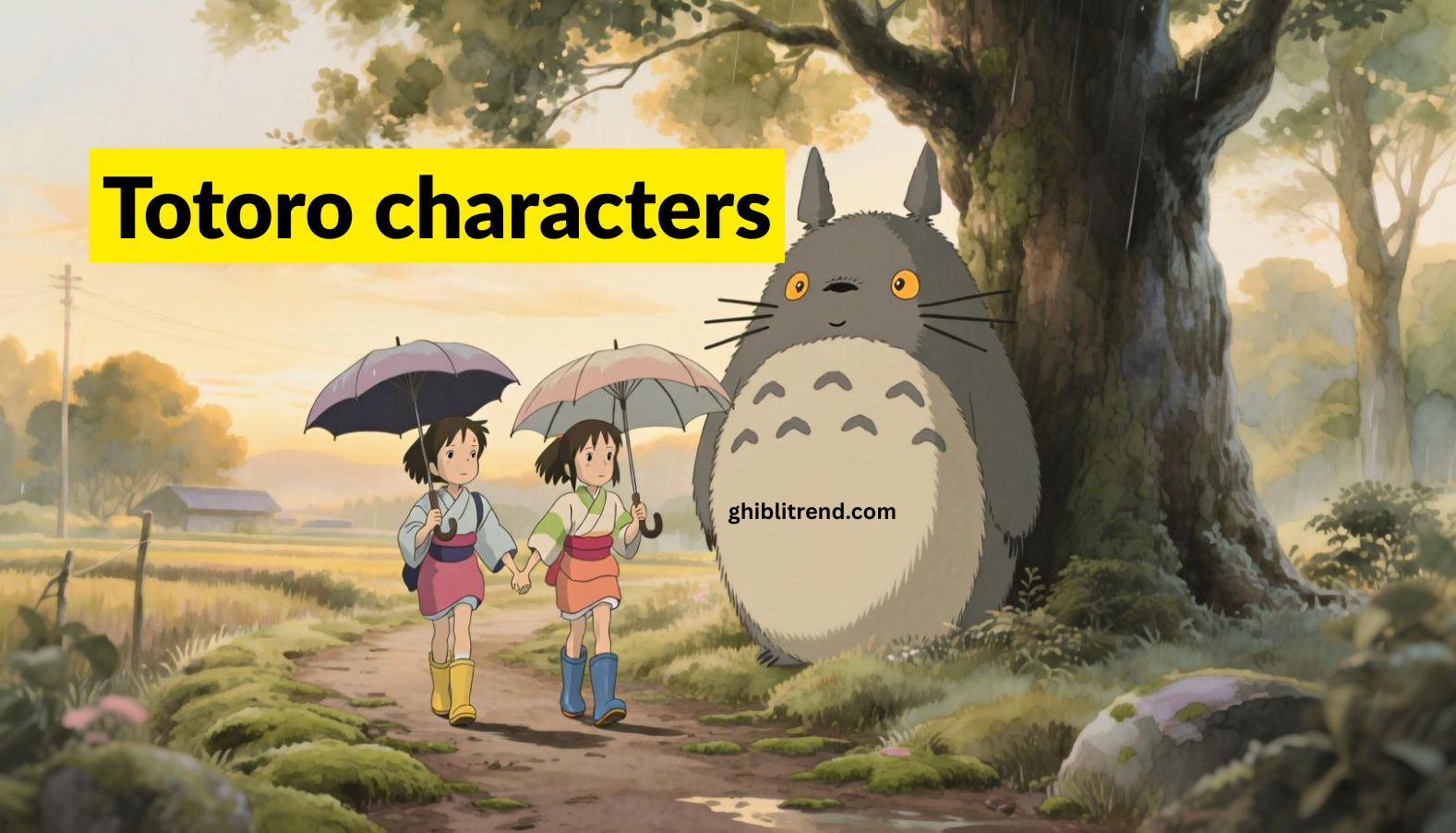 totoro characters