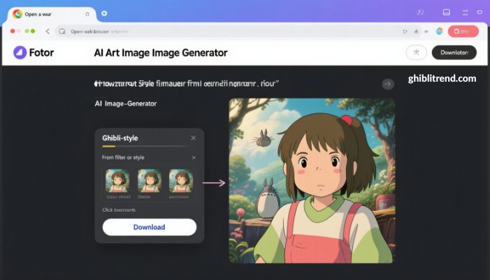 ghibli trend image generator 