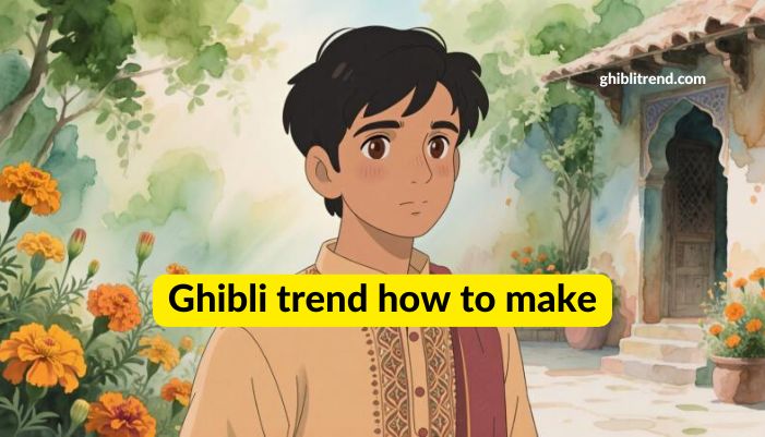ghibli trend how to make