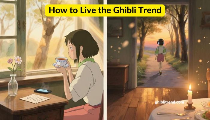 ghibli trend how to make 